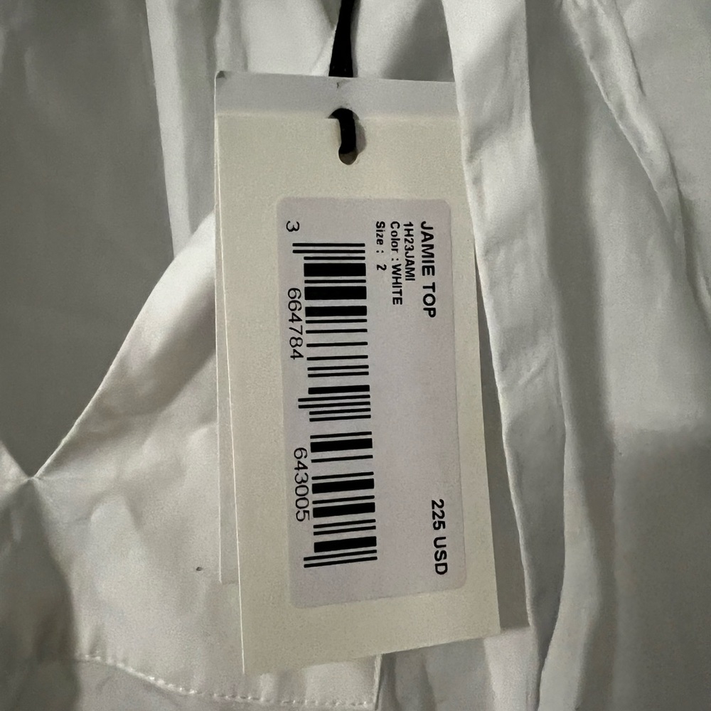 White blouse Ba&sh new with tag - Picture 3 of 3